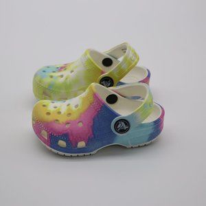Crocs Classic Tie Dye Kids' Clogs